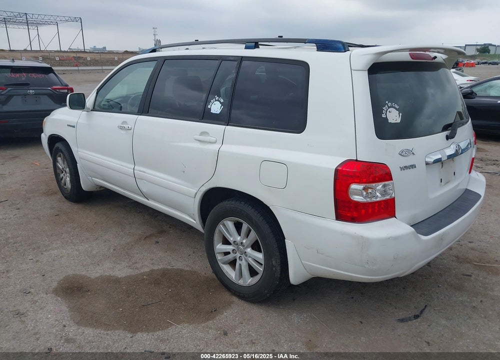 2007 TOYOTA HIGHLANDER HYBRID LIMITED V6 VIN: JTEDW21A570017255
