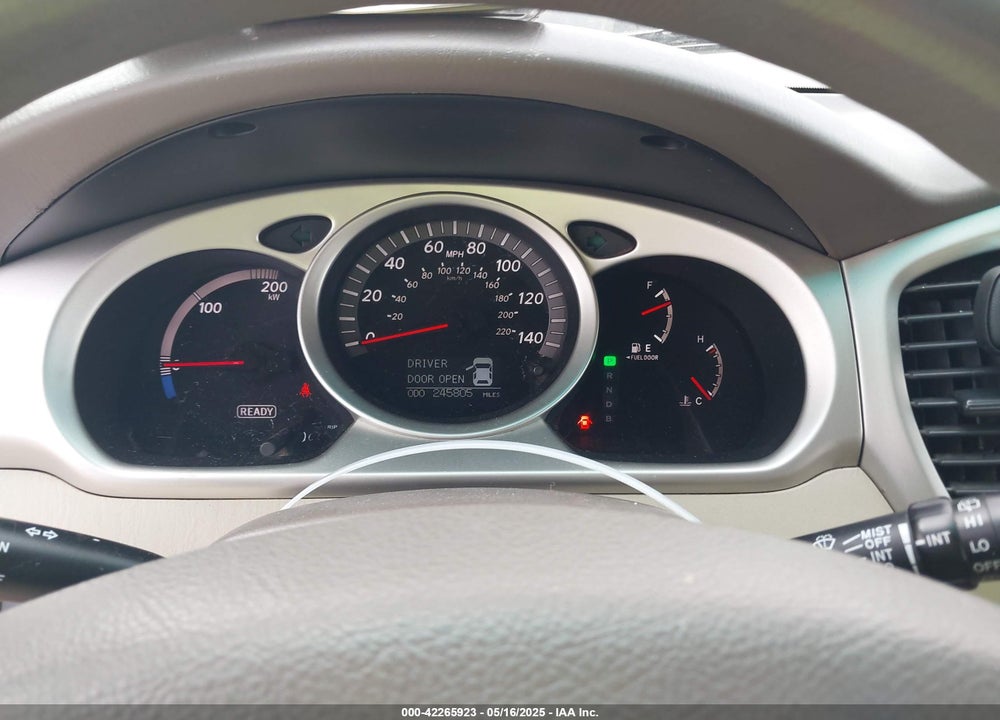 2007 TOYOTA HIGHLANDER HYBRID LIMITED V6 VIN: JTEDW21A570017255