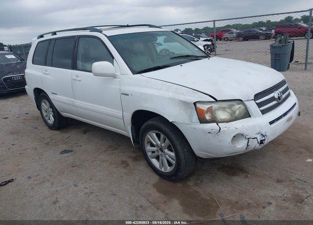 2007 TOYOTA HIGHLANDER HYBRID LIMITED V6 VIN: JTEDW21A570017255