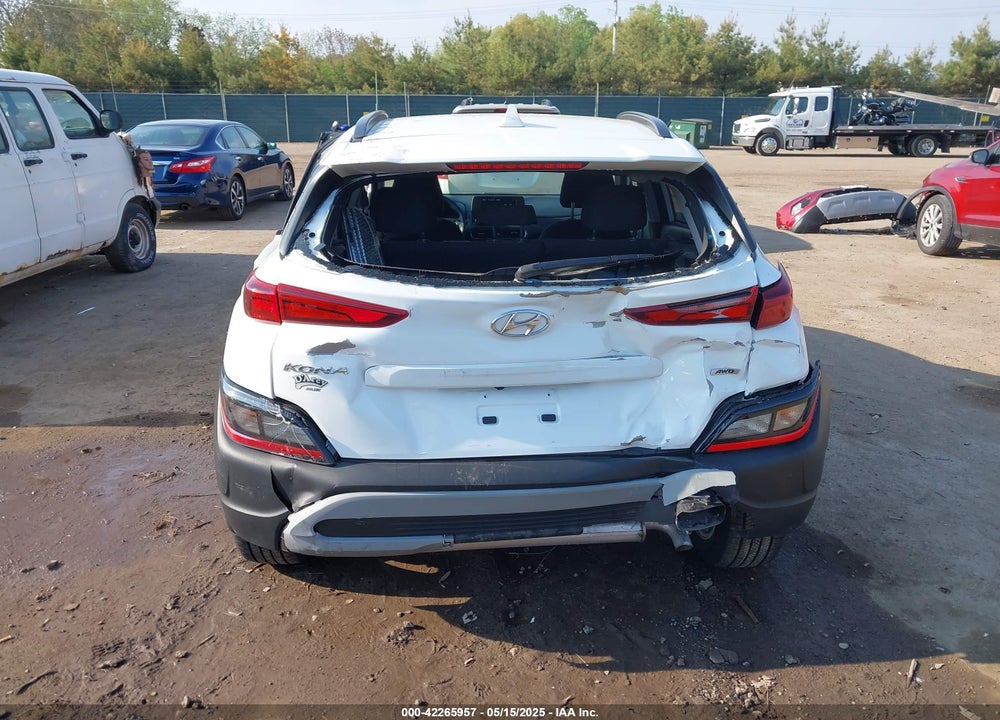 2022 HYUNDAI KONA VIN: KM8K6CAB7NU901581