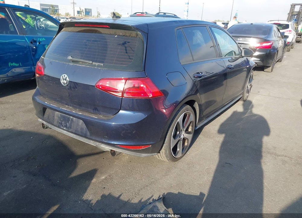 2017 VOLKSWAGEN GTI VIN: 3VW4T7AU6HM025445