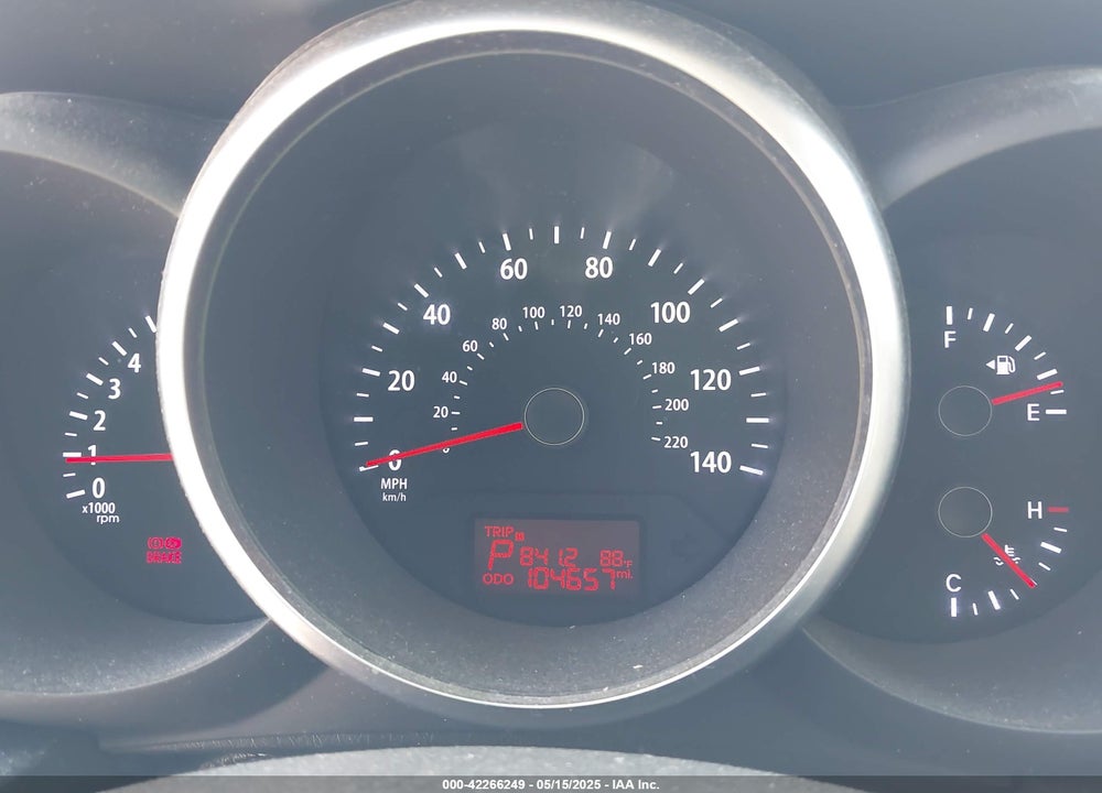 2012 KIA SOUL VIN: KNDJT2A60C7434697