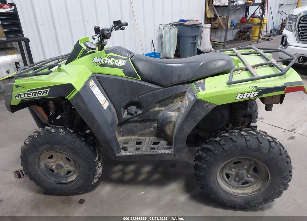 2022 ARCTIC CAT ALTERRA 600 EPS/600 XT/600 LTD/600 SE VIN: 4UF1A4GB4NT200314