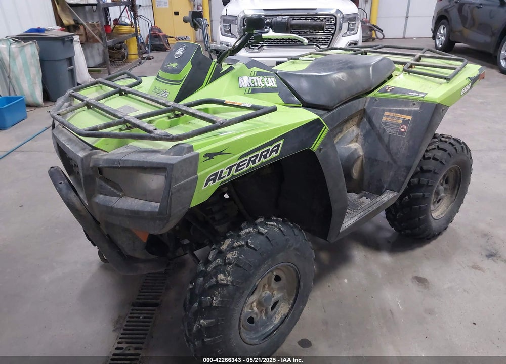 2022 ARCTIC CAT ALTERRA 600 EPS/600 XT/600 LTD/600 SE VIN: 4UF1A4GB4NT200314