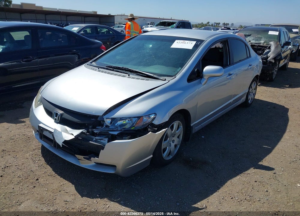 2009 HONDA CIVIC VIN: 2HGFA16569H322832