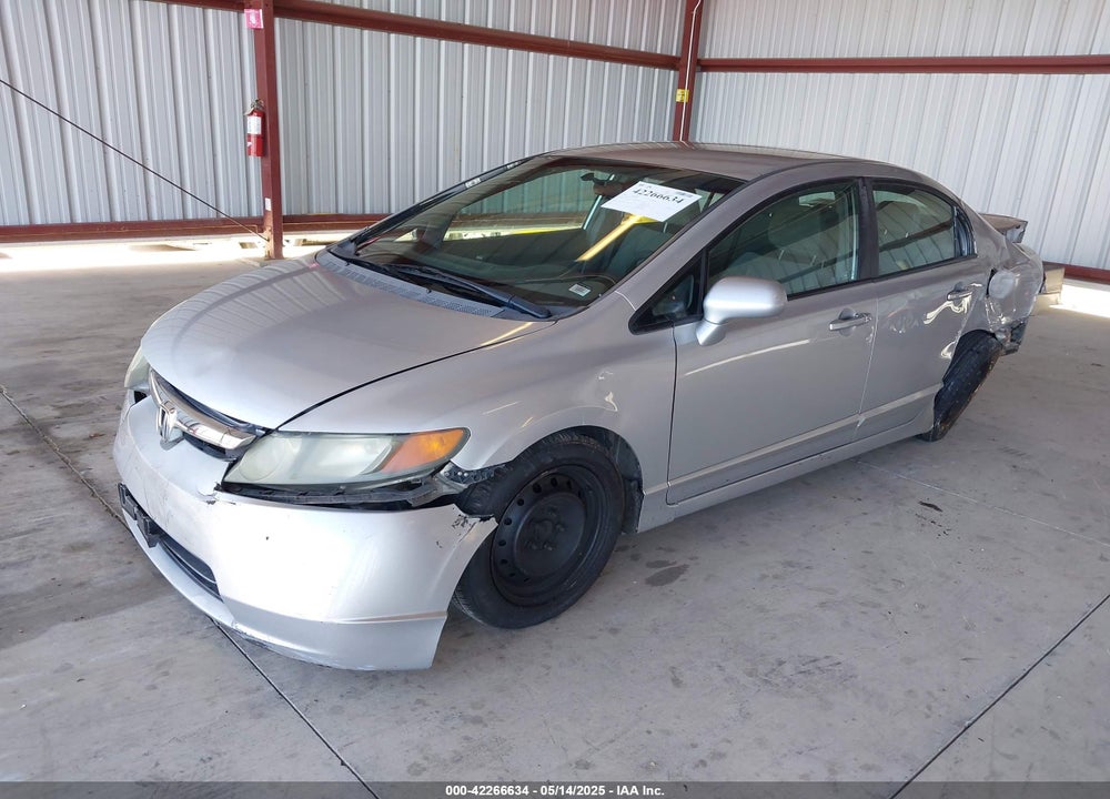 2008 HONDA CIVIC LX VIN: 2HGFA16578H307920