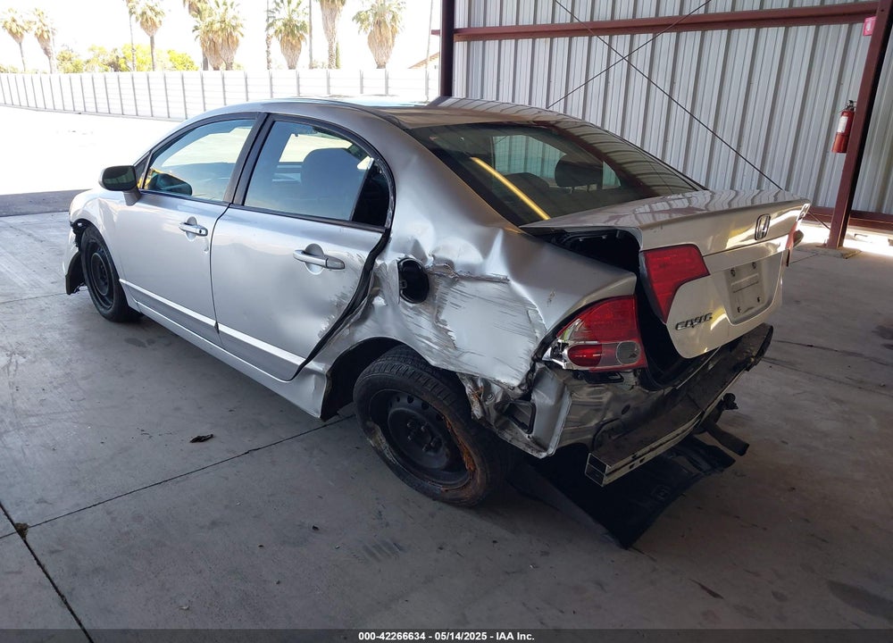 2008 HONDA CIVIC LX VIN: 2HGFA16578H307920