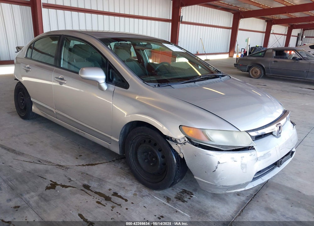 2008 HONDA CIVIC LX VIN: 2HGFA16578H307920
