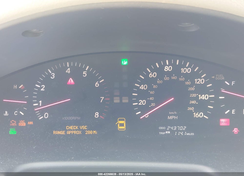 2003 LEXUS LS 430 VIN: JTHBN30F330096029