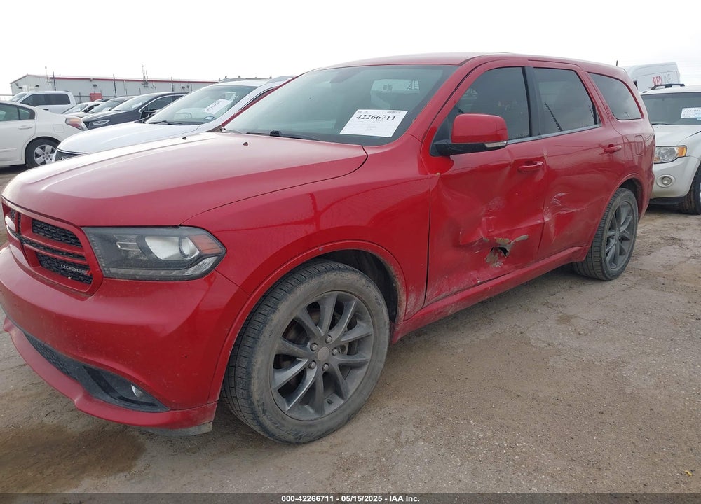 2017 DODGE DURANGO VIN: 1C4RDHDG0HC774079