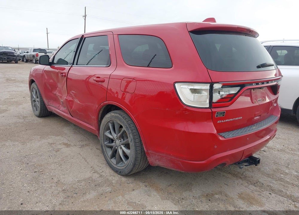 2017 DODGE DURANGO VIN: 1C4RDHDG0HC774079