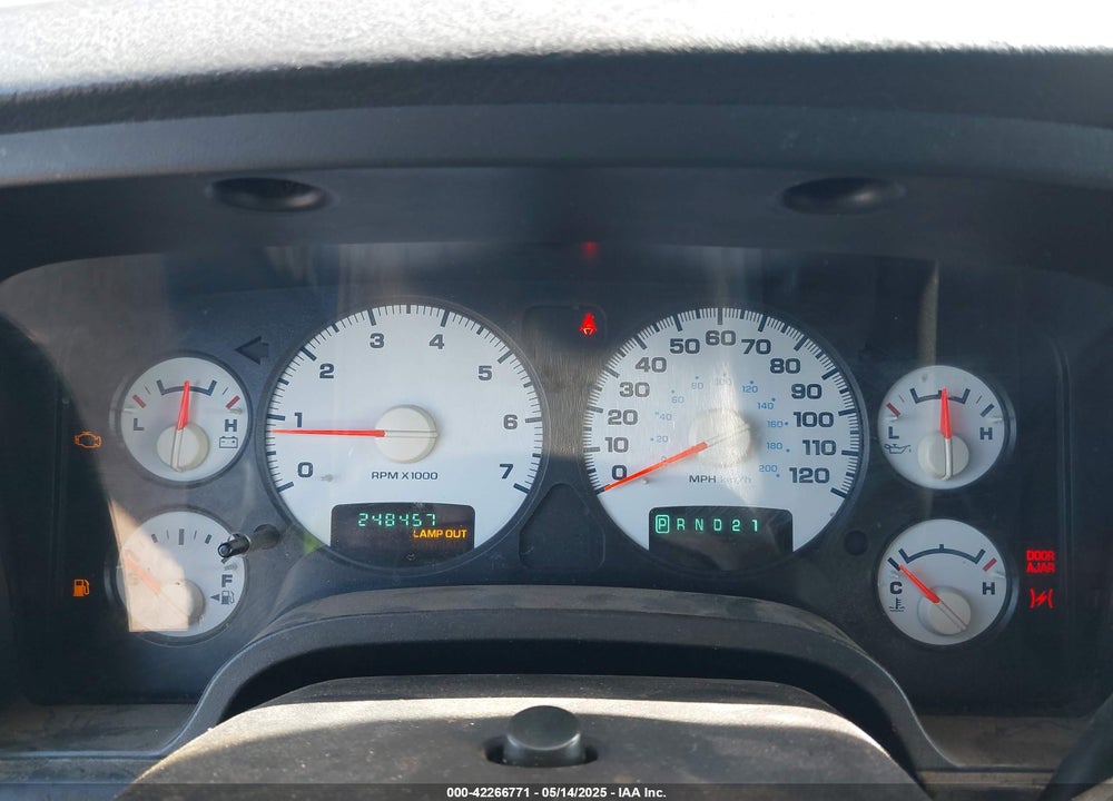2004 DODGE RAM 1500 SLT/LARAMIE VIN: 1D7HA18DX4S754441