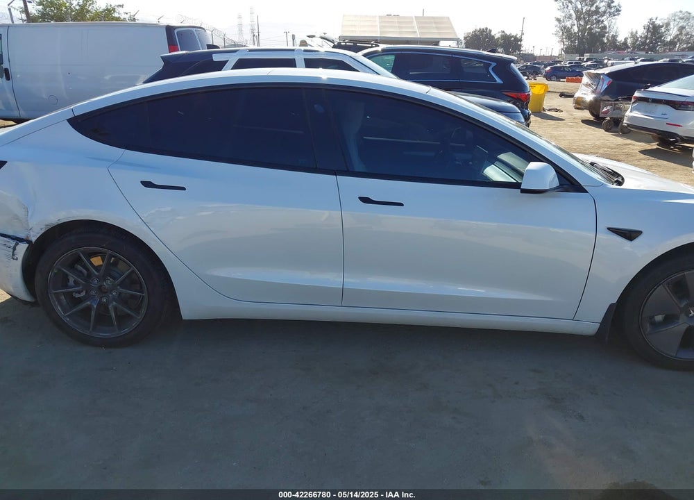 2022 TESLA MODEL 3 VIN: 5YJ3E1EA2NF315607