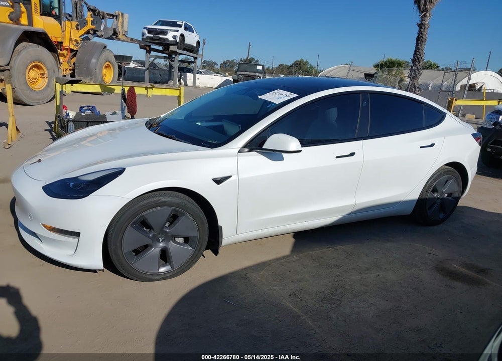 2022 TESLA MODEL 3 VIN: 5YJ3E1EA2NF315607