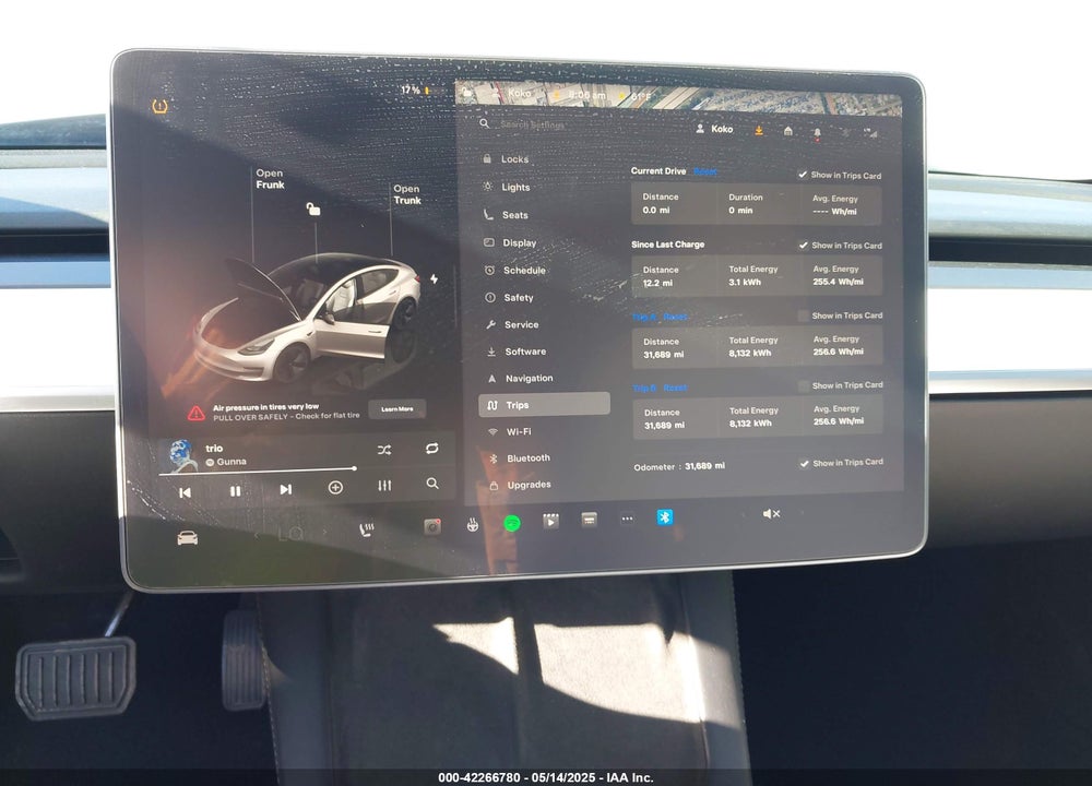 2022 TESLA MODEL 3 VIN: 5YJ3E1EA2NF315607