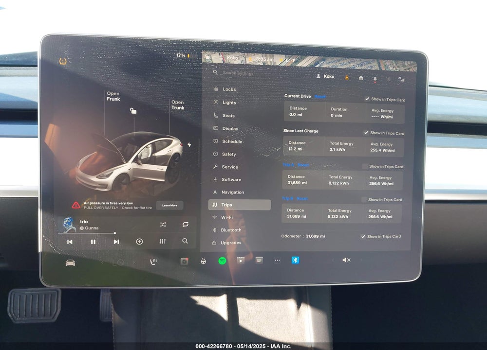 2022 TESLA MODEL 3 VIN: 5YJ3E1EA2NF315607