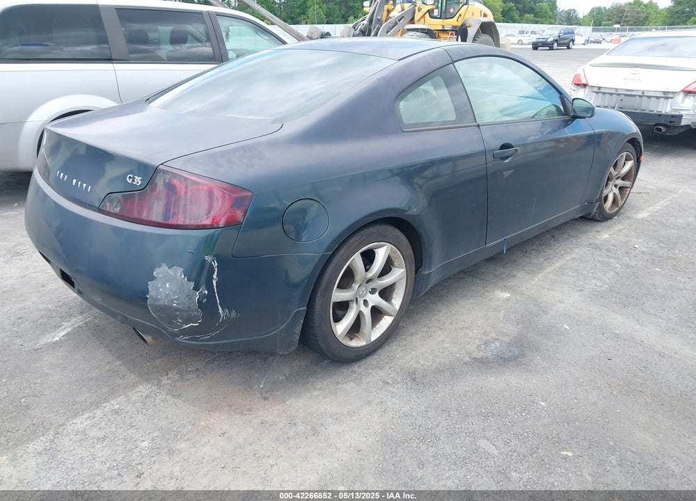 2005 INFINITI G35 VIN: JNKCV54EX5M420977