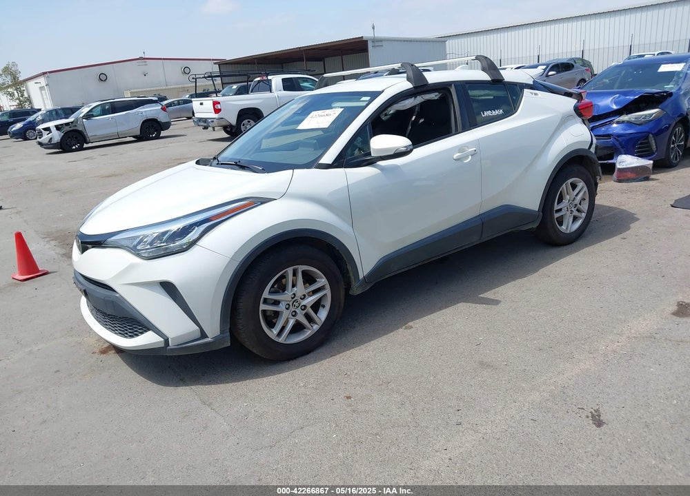 2021 TOYOTA C-HR LE VIN: JTNKHMBX2M1118467