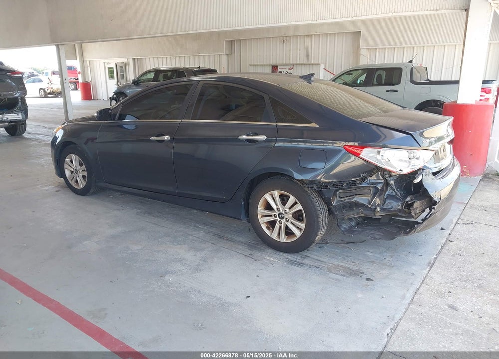 2014 HYUNDAI SONATA GLS VIN: 5NPEB4AC3EH846827