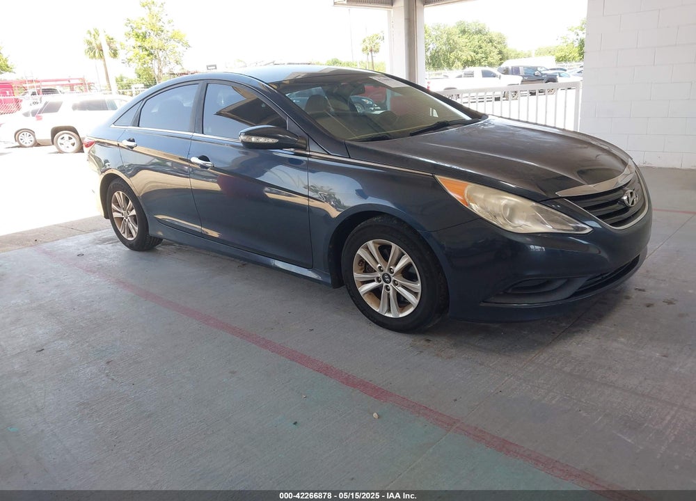2014 HYUNDAI SONATA GLS VIN: 5NPEB4AC3EH846827