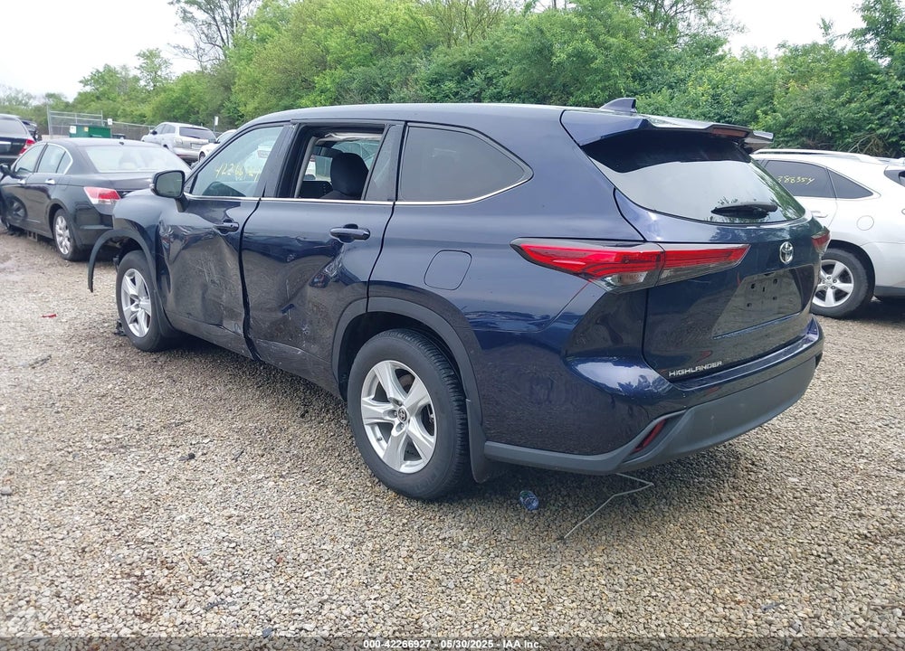 2021 TOYOTA HIGHLANDER L VIN: 5TDCZRAH1MS536647