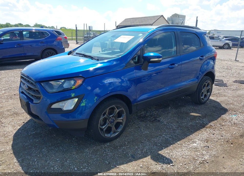 2018 FORD ECOSPORT SES VIN: MAJ6P1CL2JC181528