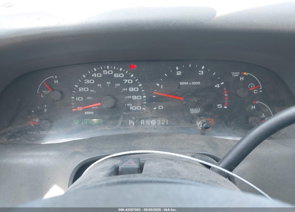 2003 FORD F-250 LARIAT/XL/XLT VIN: 1FTNX21P43ED12211