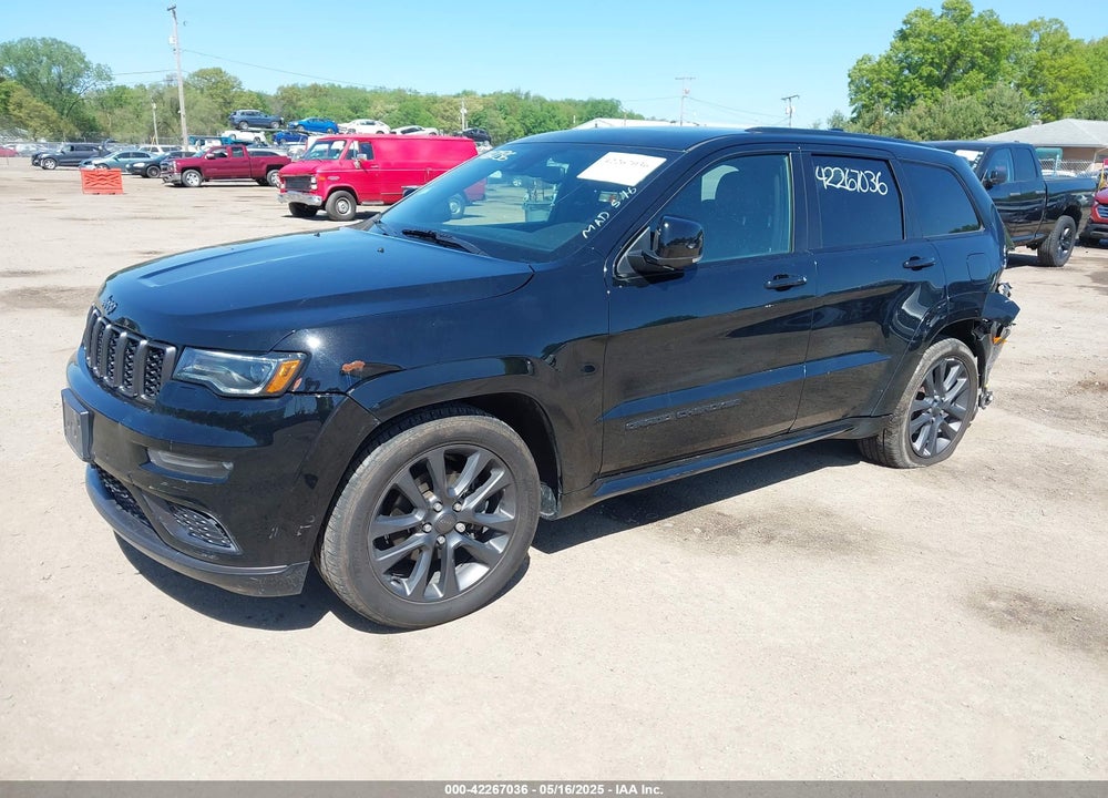 2018 JEEP GRAND CHEROKEE HIGH ALTITUDE 4X4 VIN: 1C4RJFCGXJC314528