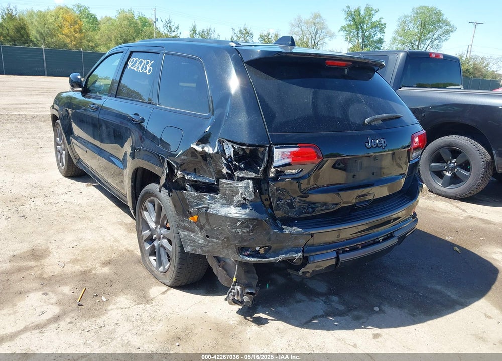 2018 JEEP GRAND CHEROKEE HIGH ALTITUDE 4X4 VIN: 1C4RJFCGXJC314528