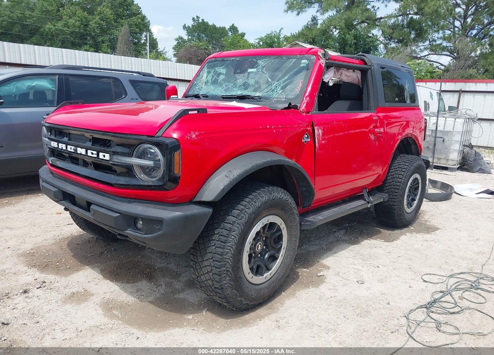 2022 FORD BRONCO VIN: 1FMDE5CP1NLB84231
