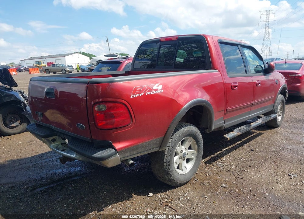 2002 FORD F-150 LARIAT/XLT VIN: 1FTRW08L42KD07005