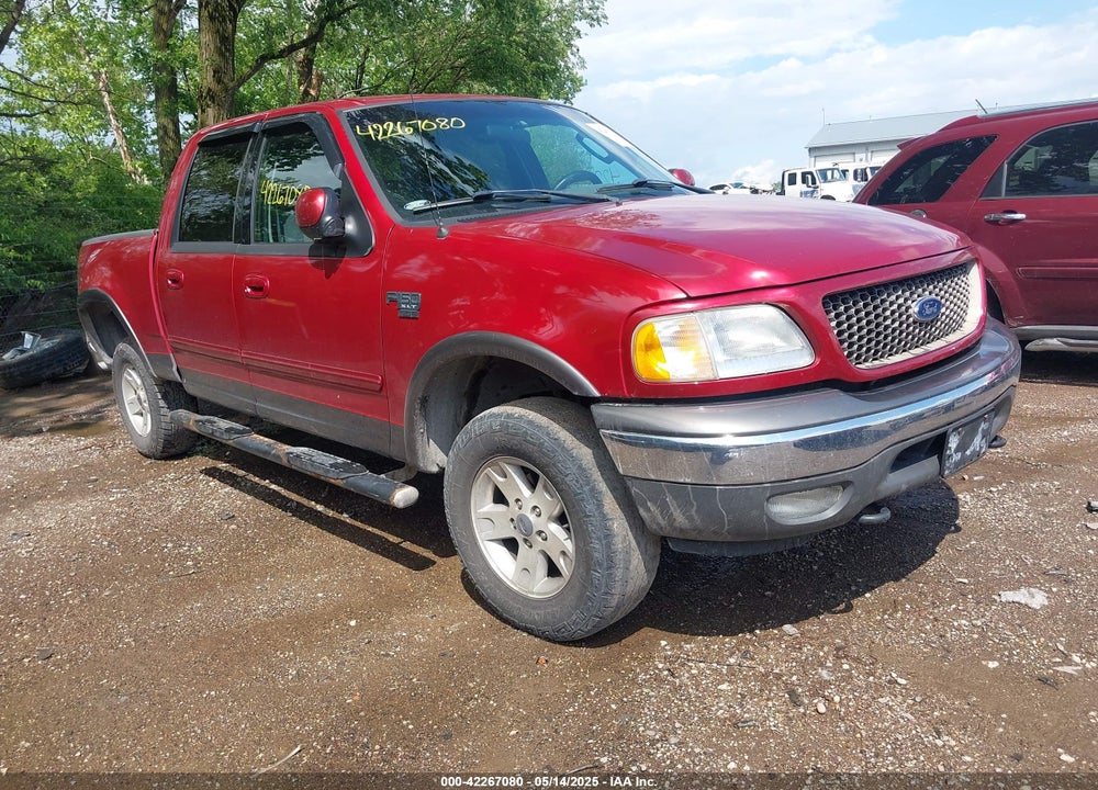 2002 FORD F-150 LARIAT/XLT VIN: 1FTRW08L42KD07005
