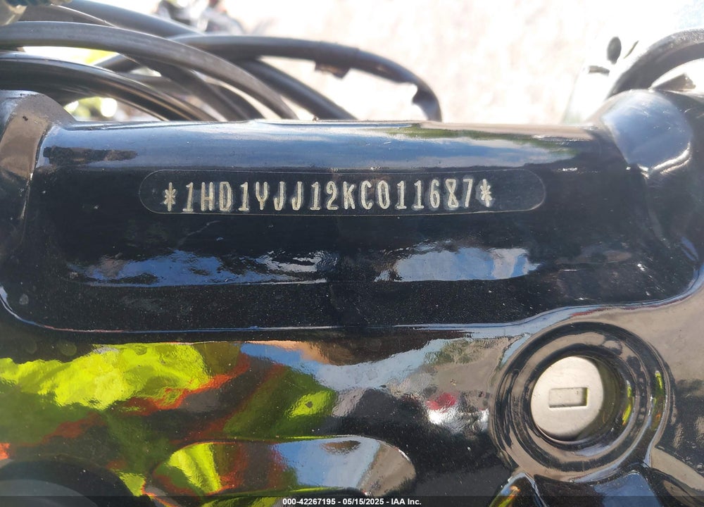 2019 HARLEY-DAVIDSON FXBB VIN: 1HD1YJJ12KC011687