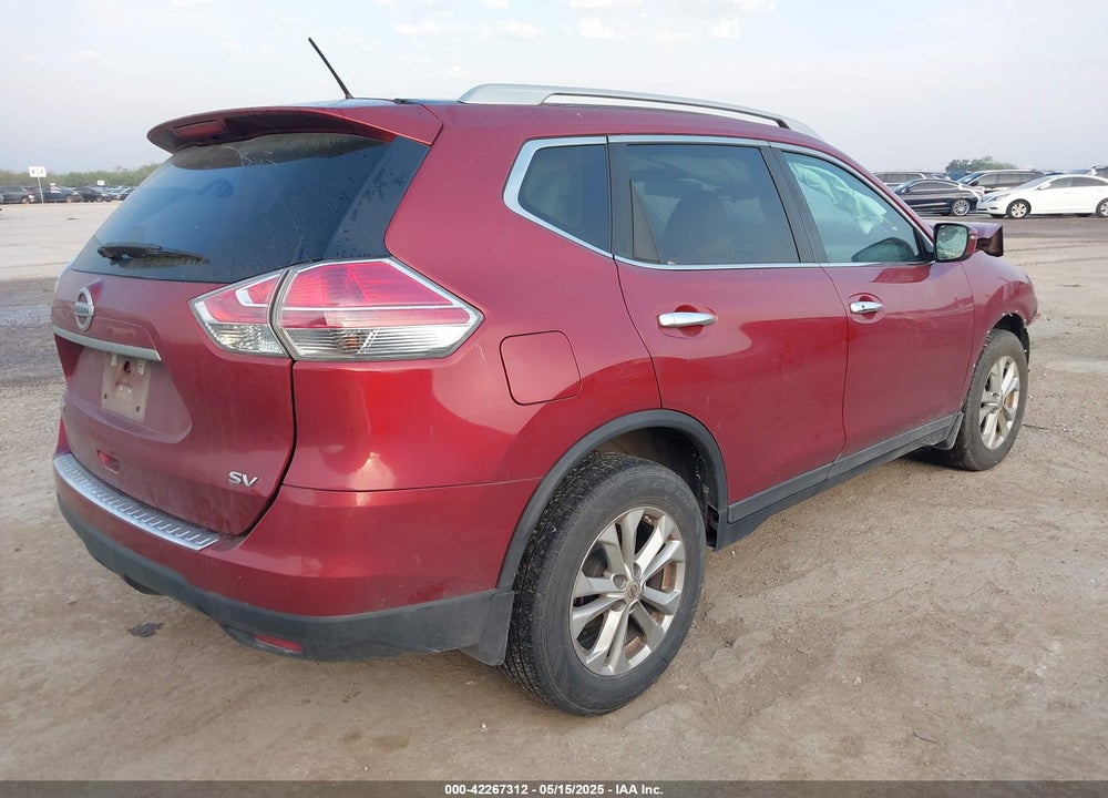 2016 NISSAN ROGUE SV VIN: 5N1AT2MT5GC737968