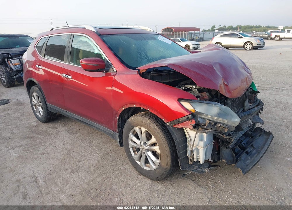 2016 NISSAN ROGUE SV VIN: 5N1AT2MT5GC737968
