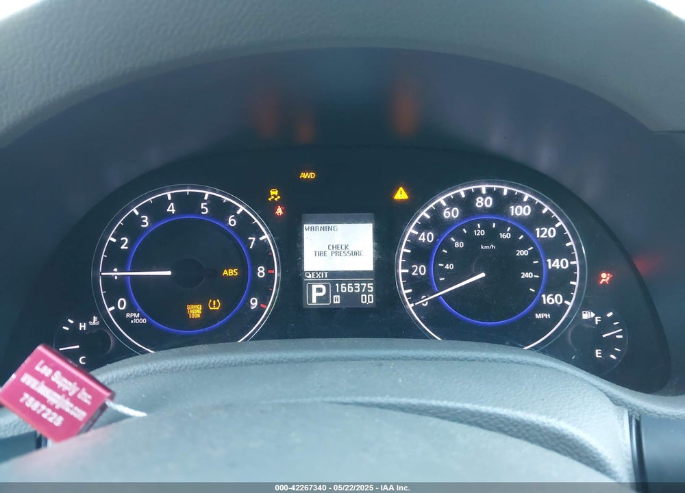 2013 INFINITI G37X VIN: JN1CV6AR0DM750966