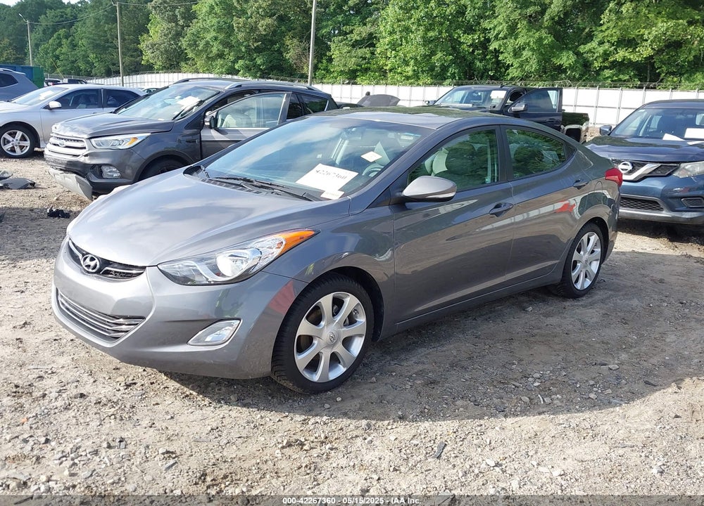 2012 HYUNDAI ELANTRA VIN: 5NPDH4AE6CH082223