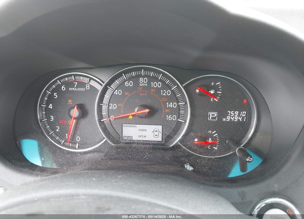 2012 NISSAN MAXIMA VIN: 1N4AA5AP3CC865807