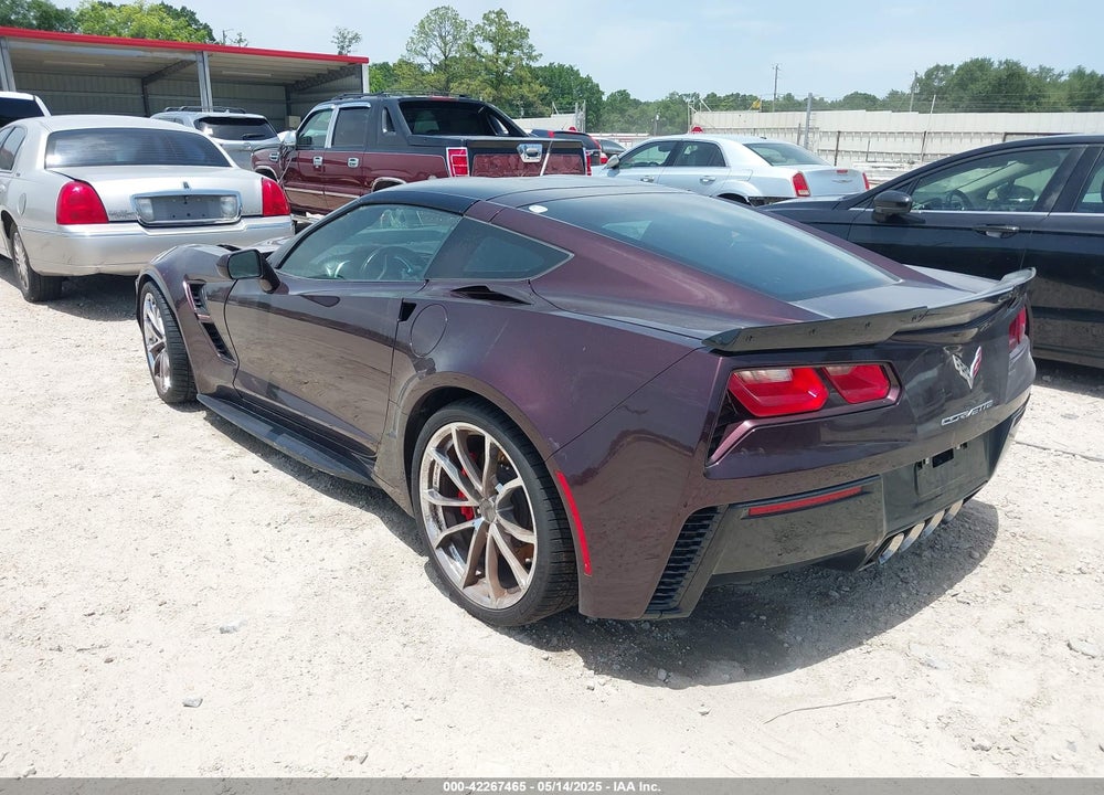 2017 CHEVROLET CORVETTE GRAND SPORT VIN: 1G1Y12D79H5112712
