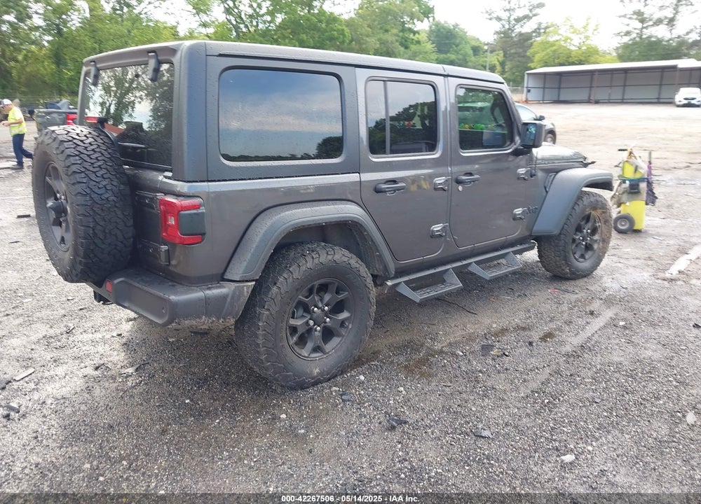 2021 JEEP WRANGLER UNLIMITED VIN: 1C4HJXDG2MW646904