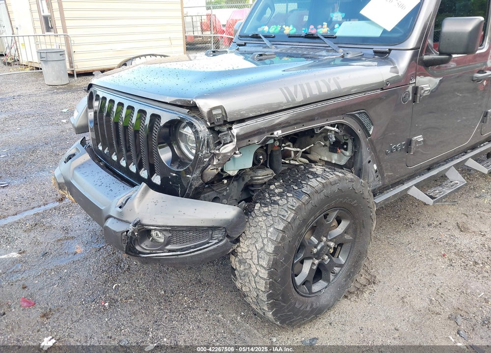 2021 JEEP WRANGLER UNLIMITED VIN: 1C4HJXDG2MW646904