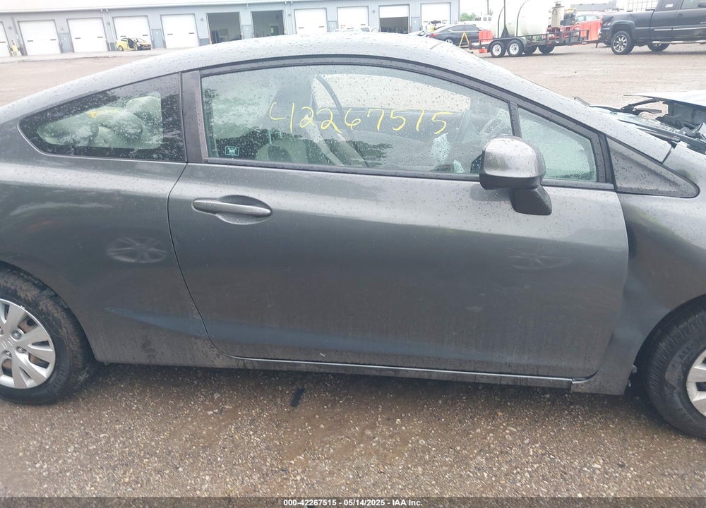 2012 HONDA CIVIC VIN: 2HGFG3B54CH504407