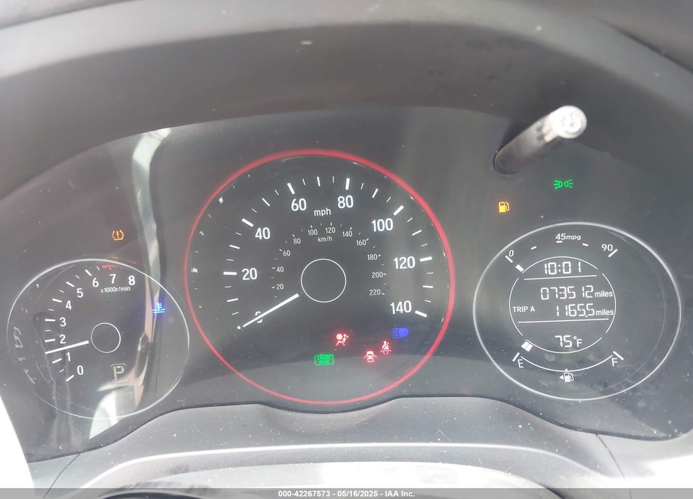 2016 HONDA HR-V EX VIN: 3CZRU5H55GM735079