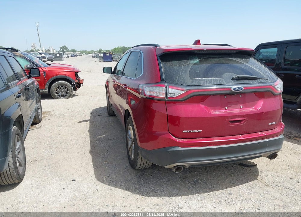 2016 FORD EDGE SEL VIN: 2FMPK3J88GBB93663