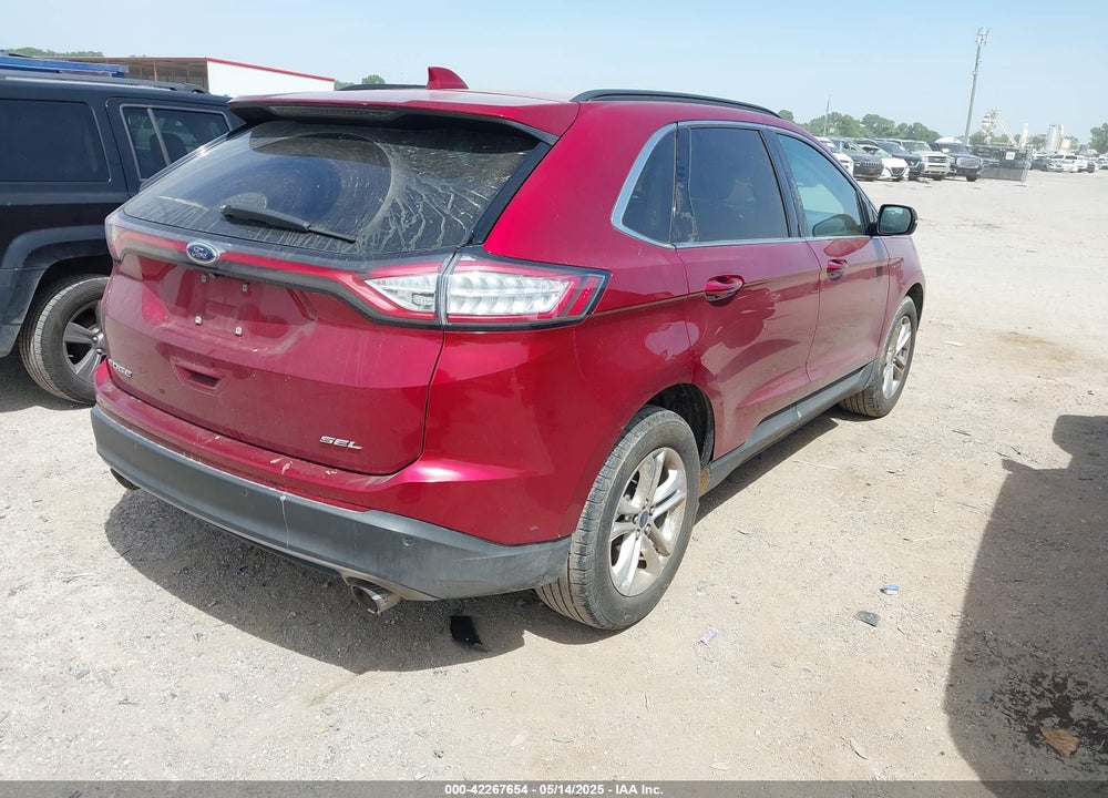 2016 FORD EDGE SEL VIN: 2FMPK3J88GBB93663