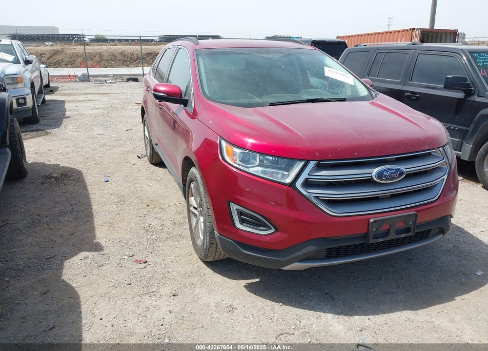 2016 FORD EDGE SEL VIN: 2FMPK3J88GBB93663