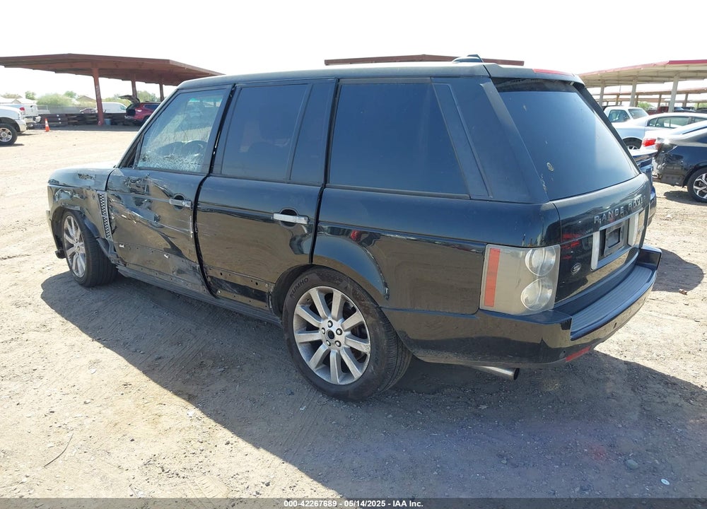 2008 LAND ROVER RANGE ROVER VIN: SALMF13478A283693