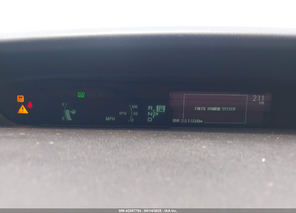 2010 TOYOTA PRIUS VIN: JTDKN3DUXA0016975