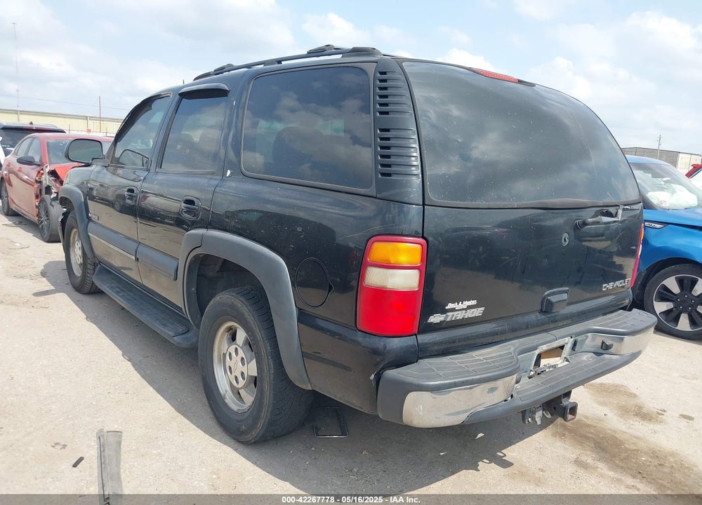 2002 CHEVROLET TAHOE LT VIN: 1GNEC13Z72R279613