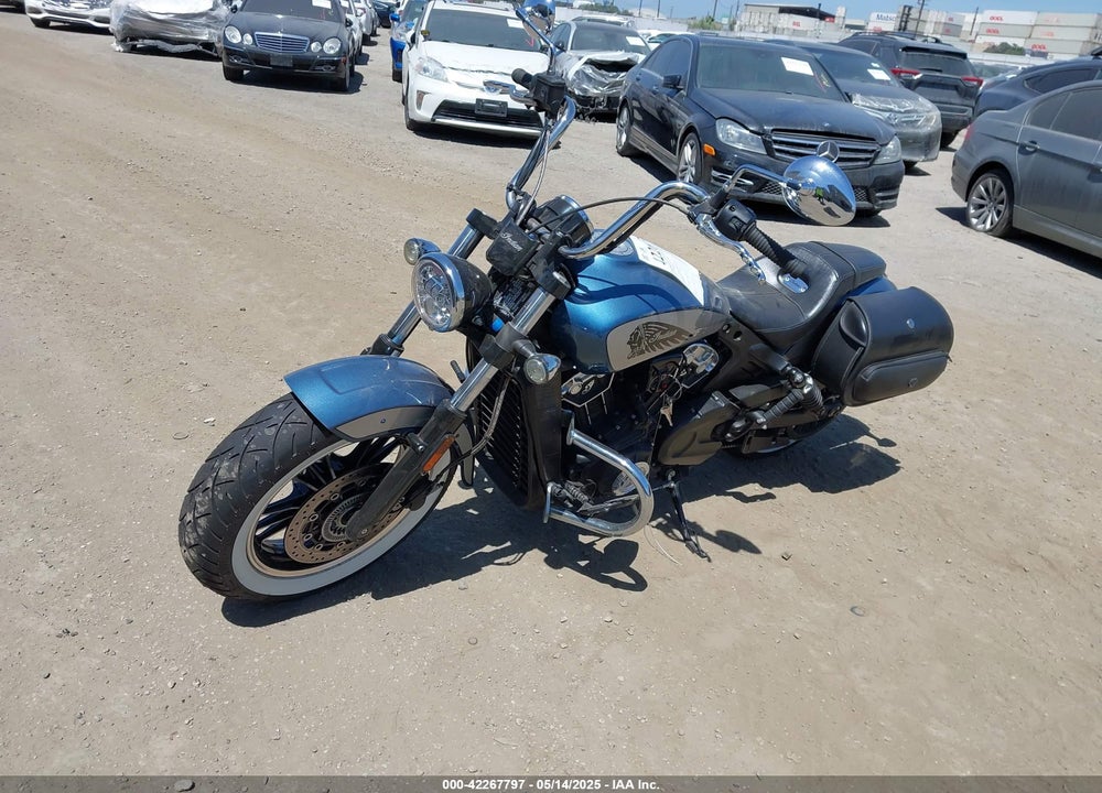 2022 INDIAN MOTORCYCLE CO. SCOUT ABS VIN: 56KMSA002N3185430